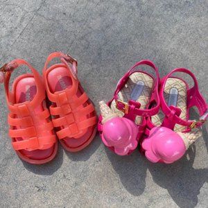 melting ice cream mini melissa sandal size 5
